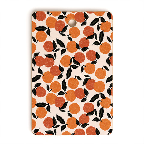 Alisa Galitsyna Orange Garden Cutting Board Rectangle