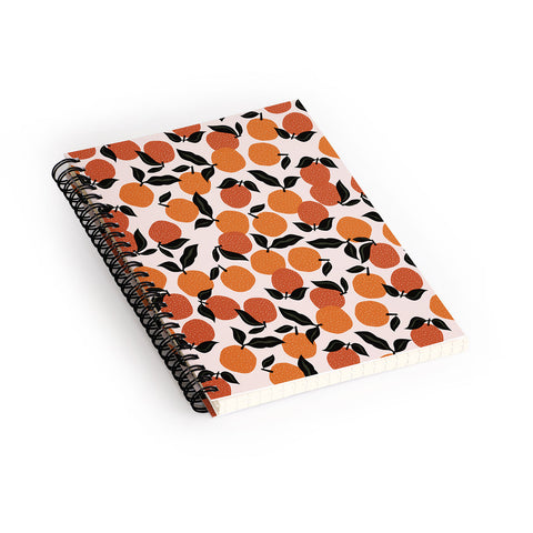 Alisa Galitsyna Orange Garden Spiral Notebook