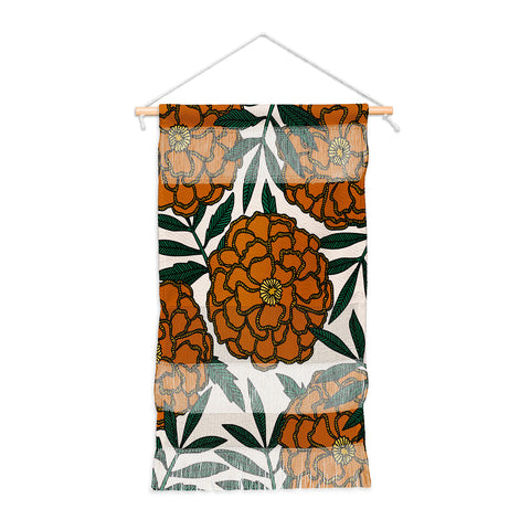 Alisa Galitsyna Orange Marigolds Wall Hanging Portrait