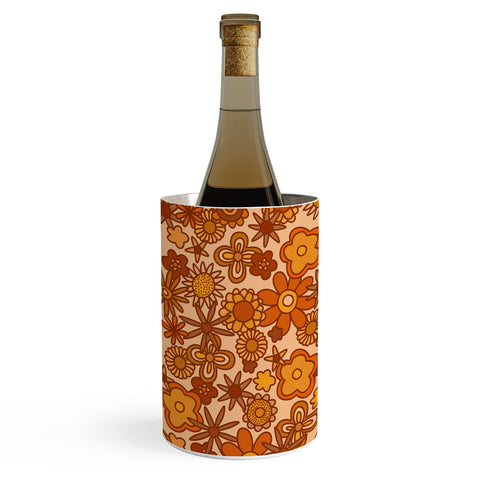 Alisa Galitsyna Orange Retro Bloom Wine Chiller
