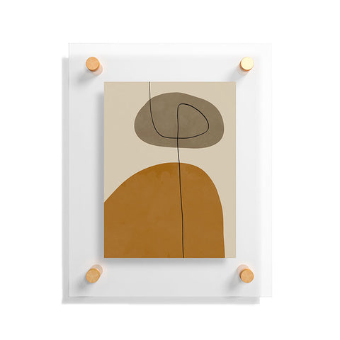 Alisa Galitsyna Organic Abstract ShapesII Floating Acrylic Print