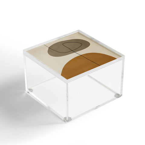 Alisa Galitsyna Organic Abstract ShapesII Acrylic Box