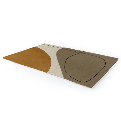 Alisa Galitsyna Organic Abstract ShapesII Area Rug