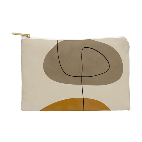 Alisa Galitsyna Organic Abstract ShapesII Pouch