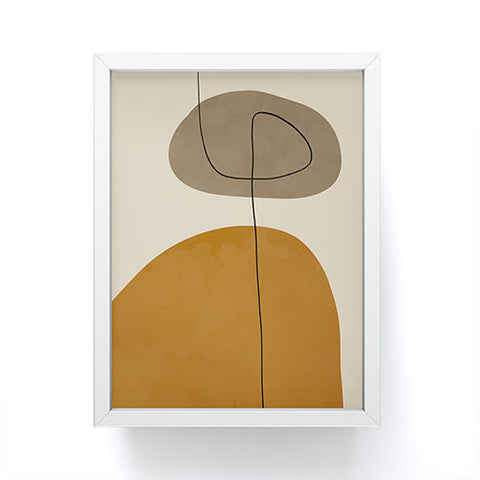 Alisa Galitsyna Organic Abstract ShapesII Framed Mini Art Print