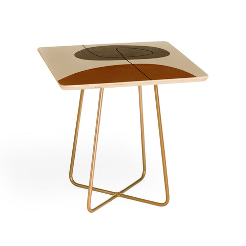 Alisa Galitsyna Organic Abstract ShapesII Side Table
