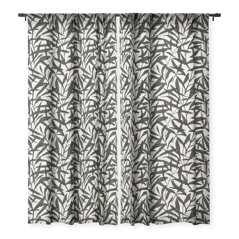 Alisa Galitsyna Organic Pattern 8 Sheer Window Curtain