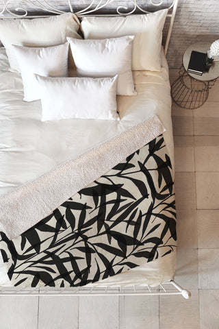 Alisa Galitsyna Organic Pattern 8 Fleece Throw Blanket
