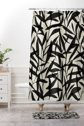 Alisa Galitsyna Organic Pattern 8 Shower Curtain And Mat