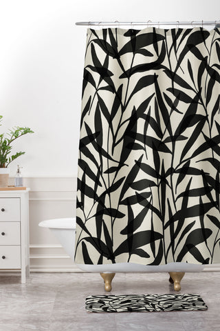 Alisa Galitsyna Organic Pattern 8 Shower Curtain And Mat
