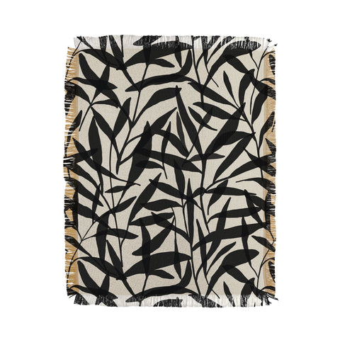 Alisa Galitsyna Organic Pattern 8 Throw Blanket