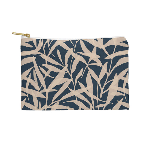 Alisa Galitsyna Organic Pattern Blue and Beige Pouch