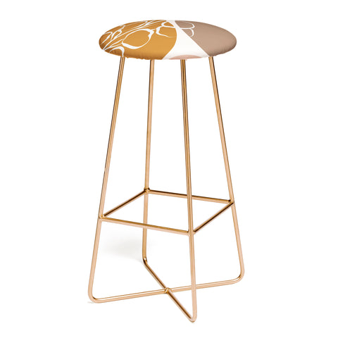 Alisa Galitsyna Organic Shapes And Plants Bar Stool