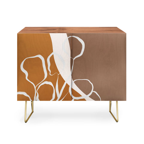 Alisa Galitsyna Organic Shapes And Plants Credenza