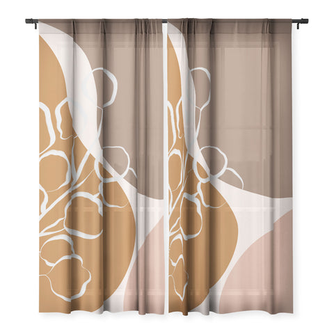 Alisa Galitsyna Organic Shapes And Plants Sheer Non Repeat