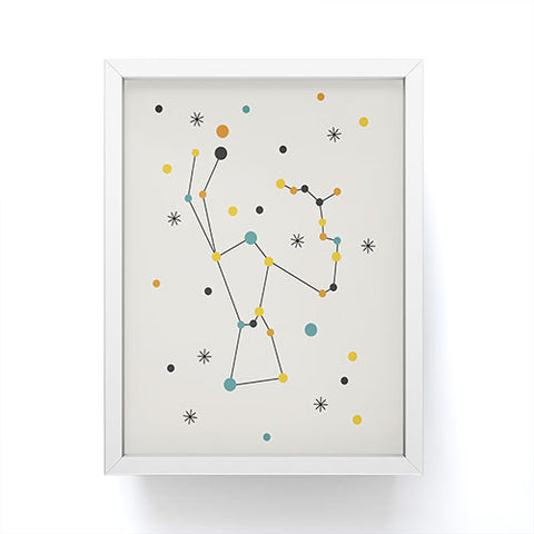 Alisa Galitsyna Orion Constellation Framed Mini Art Print