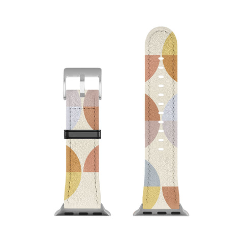 Alisa Galitsyna Pastel Geometric Shapes 2 Apple Watch Band