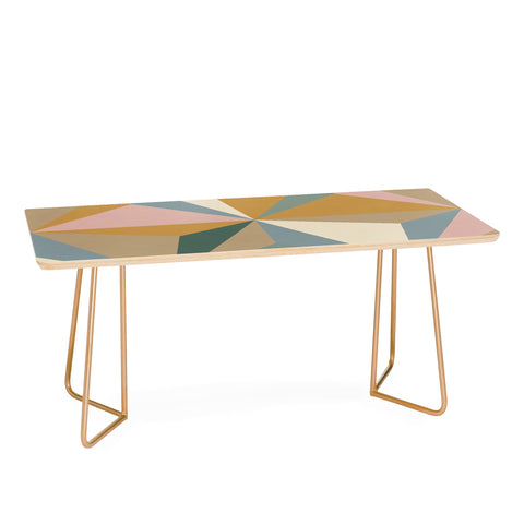 Alisa Galitsyna Pastel Triangles Coffee Table