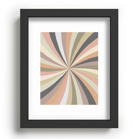 Alisa Galitsyna Pastel Whirlwind Recessed Framing Rectangle