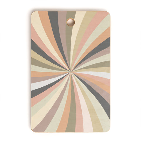 Alisa Galitsyna Pastel Whirlwind Cutting Board Rectangle