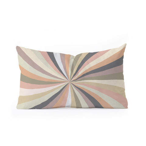 Alisa Galitsyna Pastel Whirlwind Oblong Throw Pillow