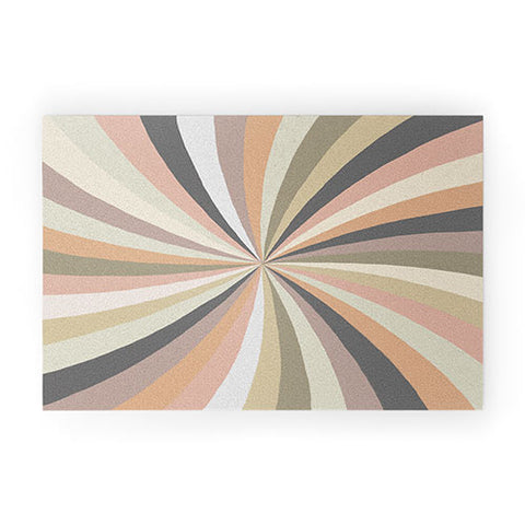 Alisa Galitsyna Pastel Whirlwind Welcome Mat