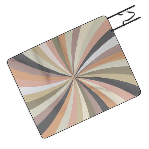 Alisa Galitsyna Pastel Whirlwind Outdoor Blanket