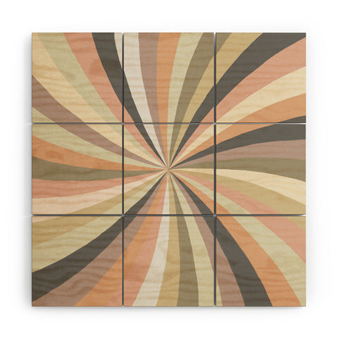 Alisa Galitsyna Pastel Whirlwind Wood Wall Mural
