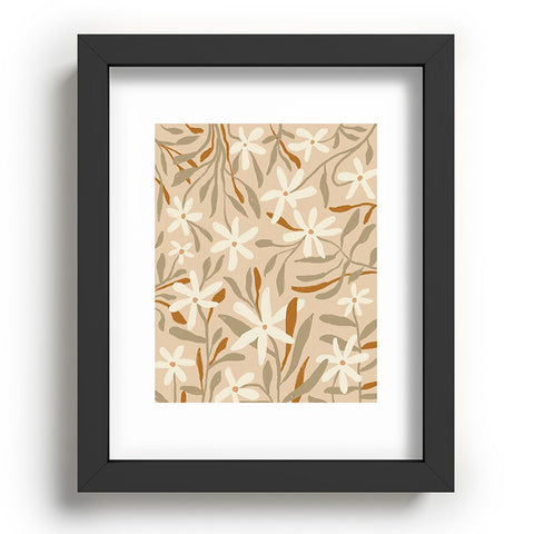 Alisa Galitsyna Pastel Wildflowers Recessed Framing Rectangle