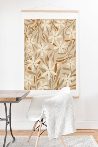 Alisa Galitsyna Pastel Wildflowers Art Print And Hanger