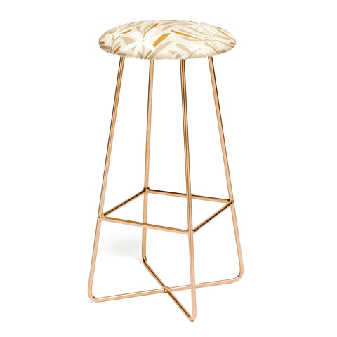 Alisa Galitsyna Pastel Wildflowers Bar Stool