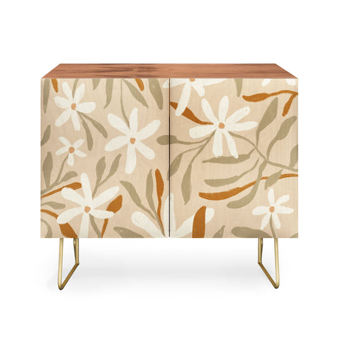 Alisa Galitsyna Pastel Wildflowers Credenza