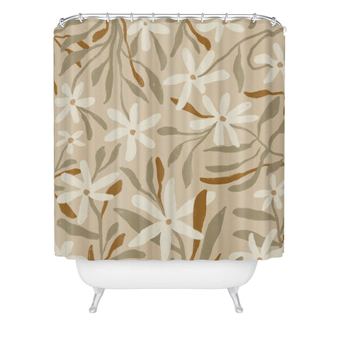 Alisa Galitsyna Pastel Wildflowers Shower Curtain