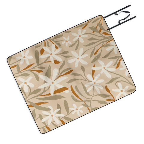 Alisa Galitsyna Pastel Wildflowers Outdoor Blanket