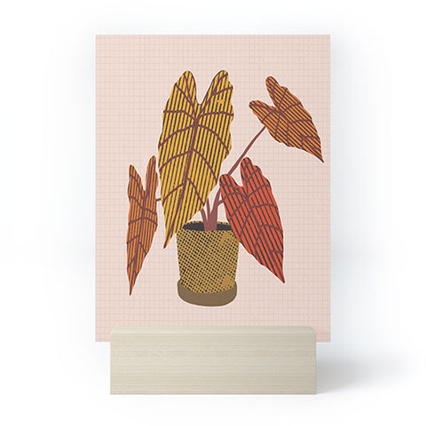 Alisa Galitsyna Patterned Alocasia 2 Mini Art Print