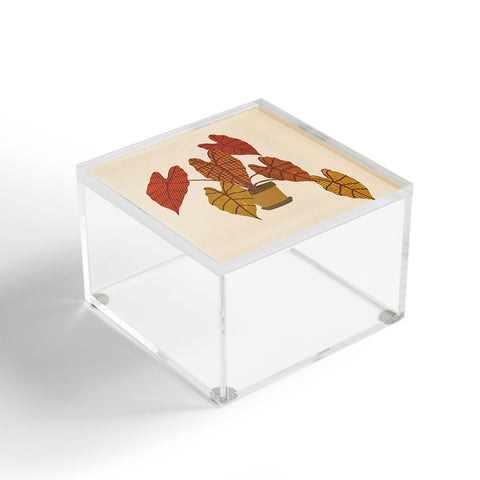 Alisa Galitsyna Patterned Alocasia 3 Acrylic Box