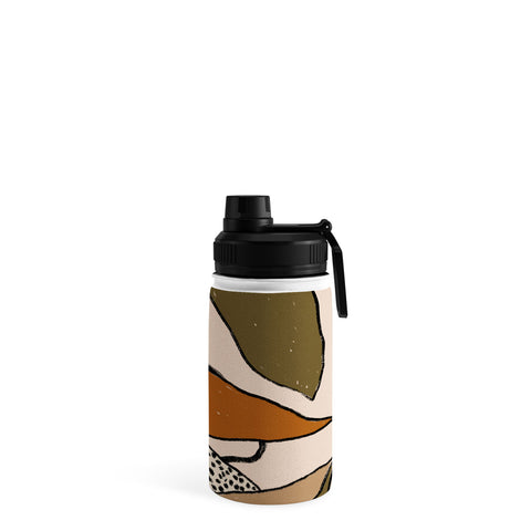 Alisa Galitsyna Patterned Tropical Leaves Water Bottle