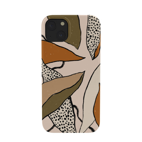 Alisa Galitsyna Patterned Tropical Leaves Phone Case