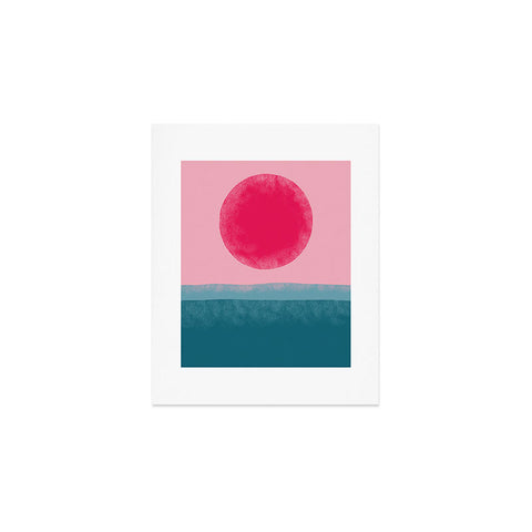Alisa Galitsyna Pink Sun Art Print
