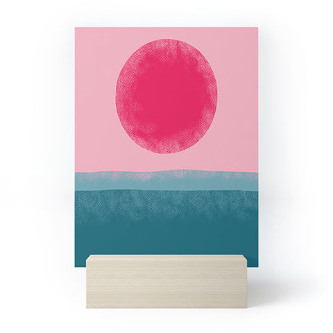 Alisa Galitsyna Pink Sun Mini Art Print
