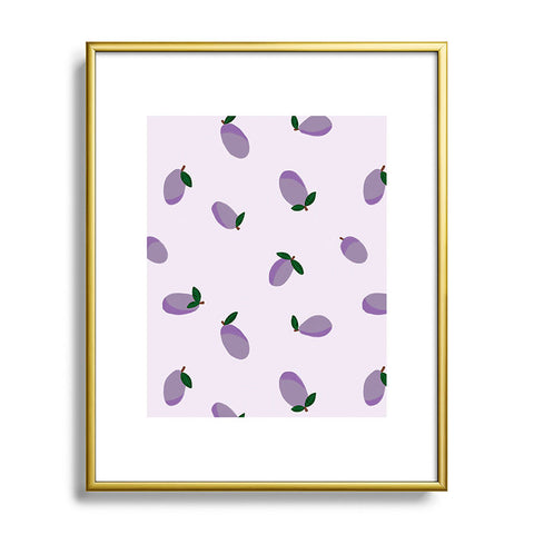 Alisa Galitsyna Plums Metal Framed Art Print