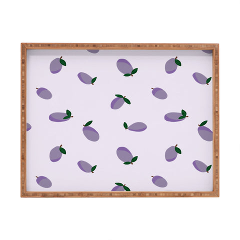 Alisa Galitsyna Plums Rectangular Tray