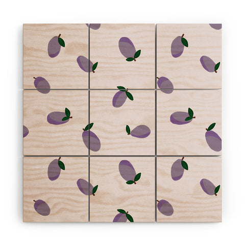 Alisa Galitsyna Plums Wood Wall Mural