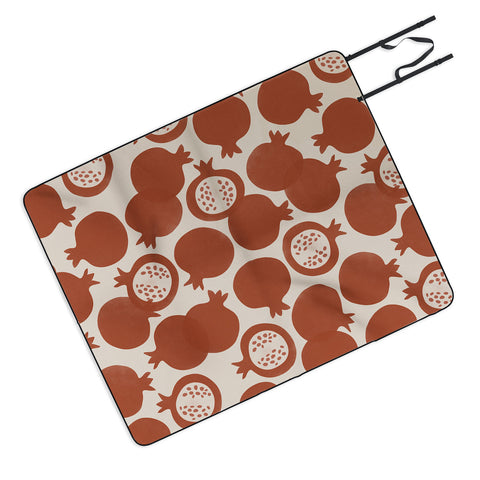 Alisa Galitsyna Pomegranate Harvest Outdoor Blanket