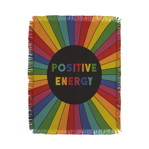 Alisa Galitsyna Positive Energy Throw Blanket