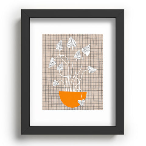 Alisa Galitsyna Potted Plant Recessed Framing Rectangle