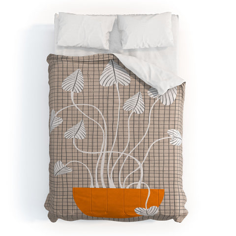 Alisa Galitsyna Potted Plant Comforter