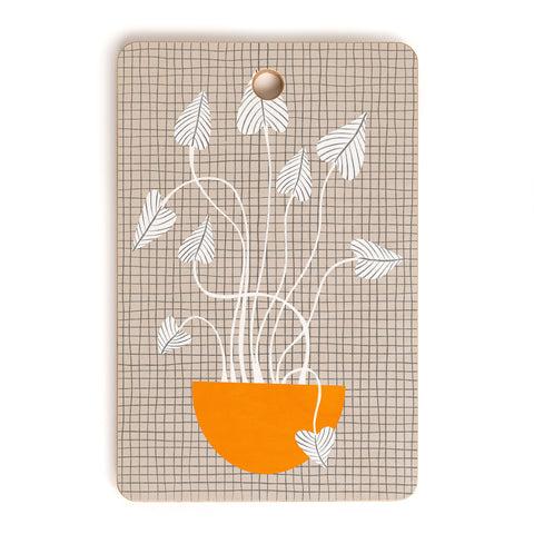 Alisa Galitsyna Potted Plant Cutting Board Rectangle