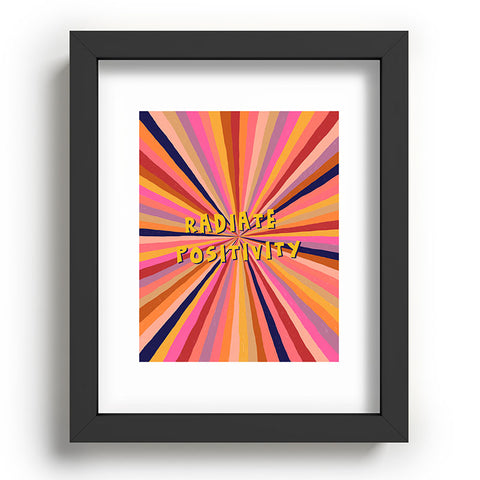 Alisa Galitsyna Radiate Positivity Recessed Framing Rectangle