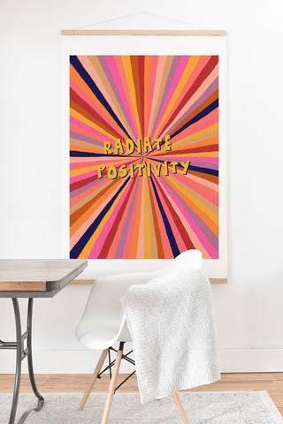 Alisa Galitsyna Radiate Positivity Art Print And Hanger